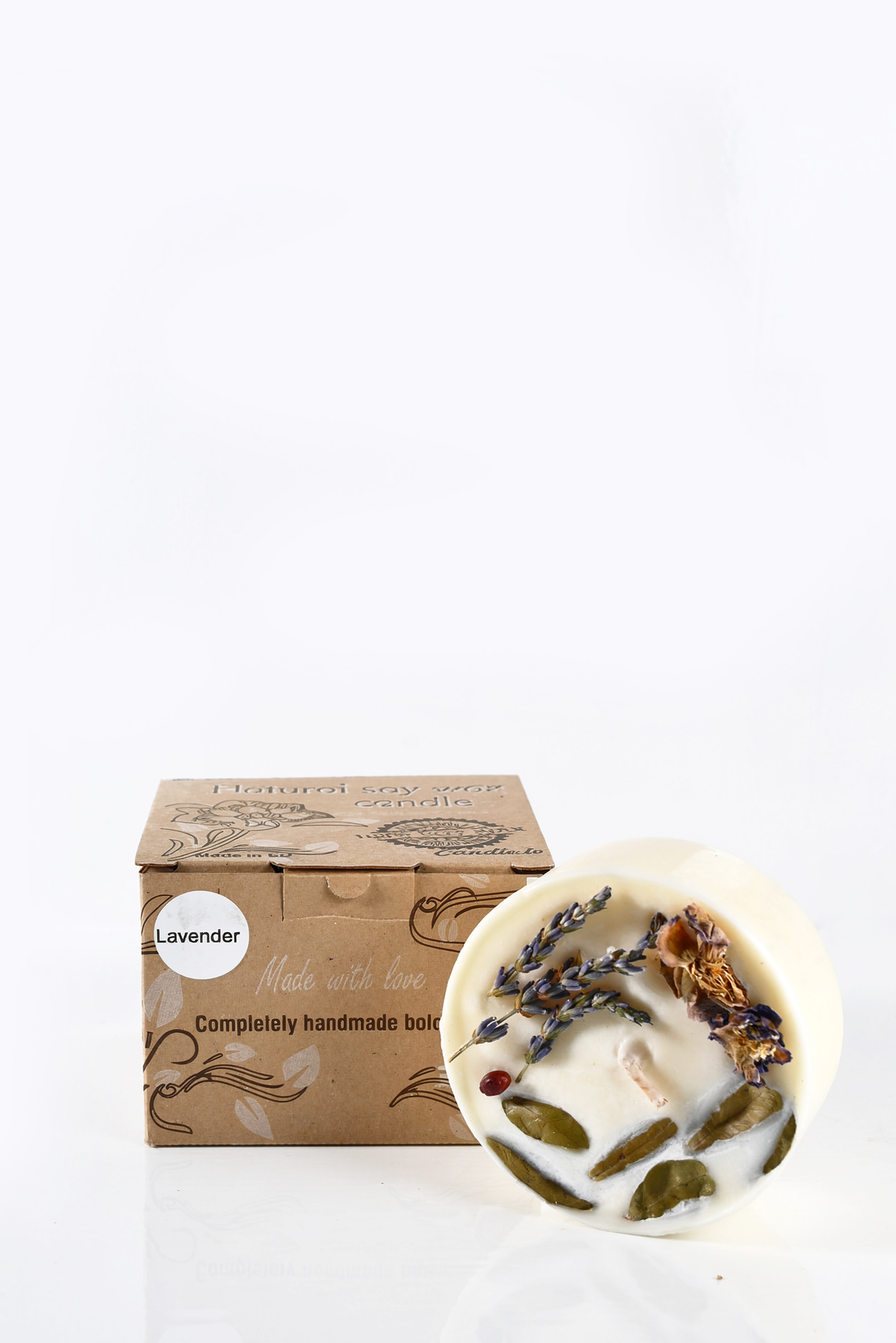 Sojawachs Kerze