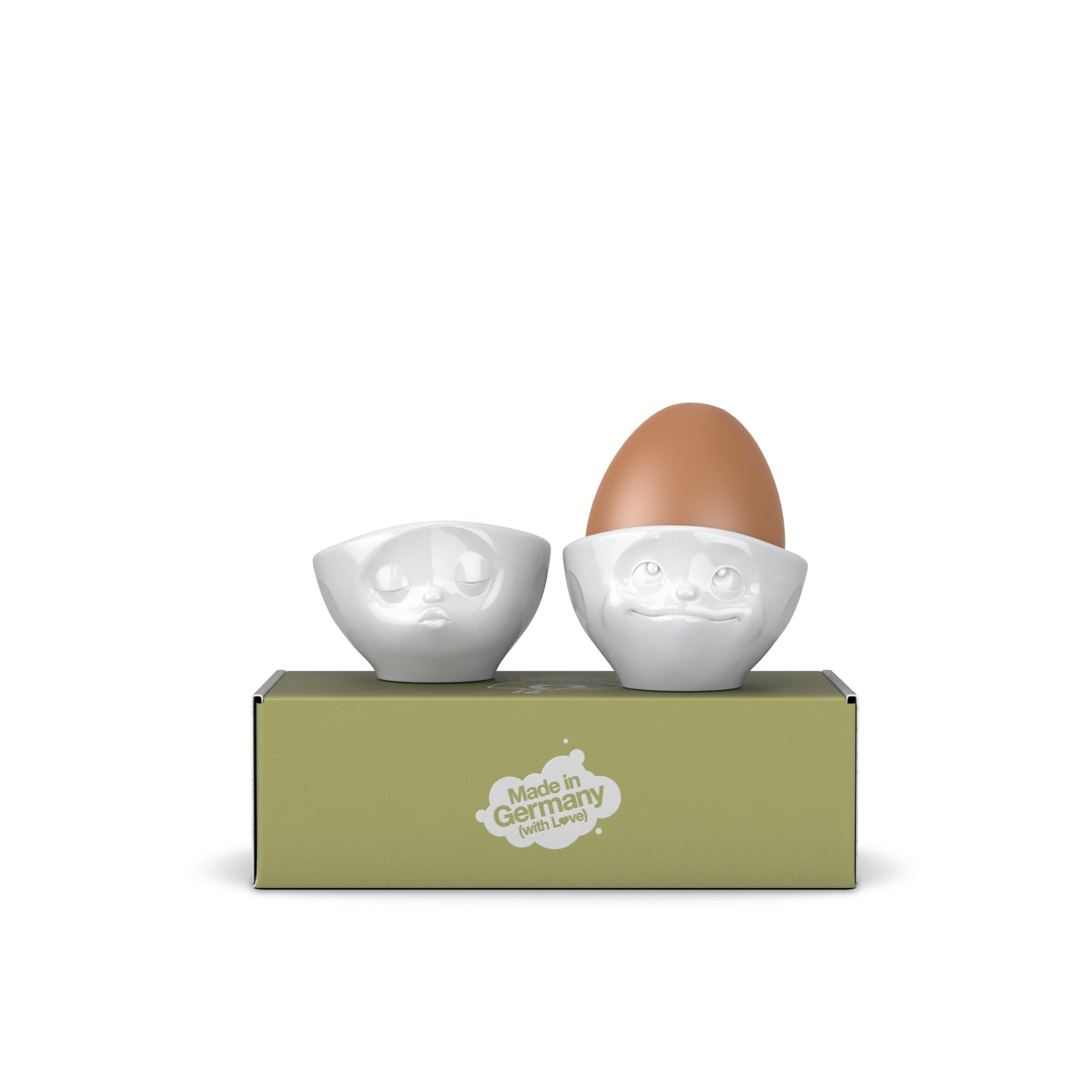 Eierbecher-Set Küssend & Verträumt