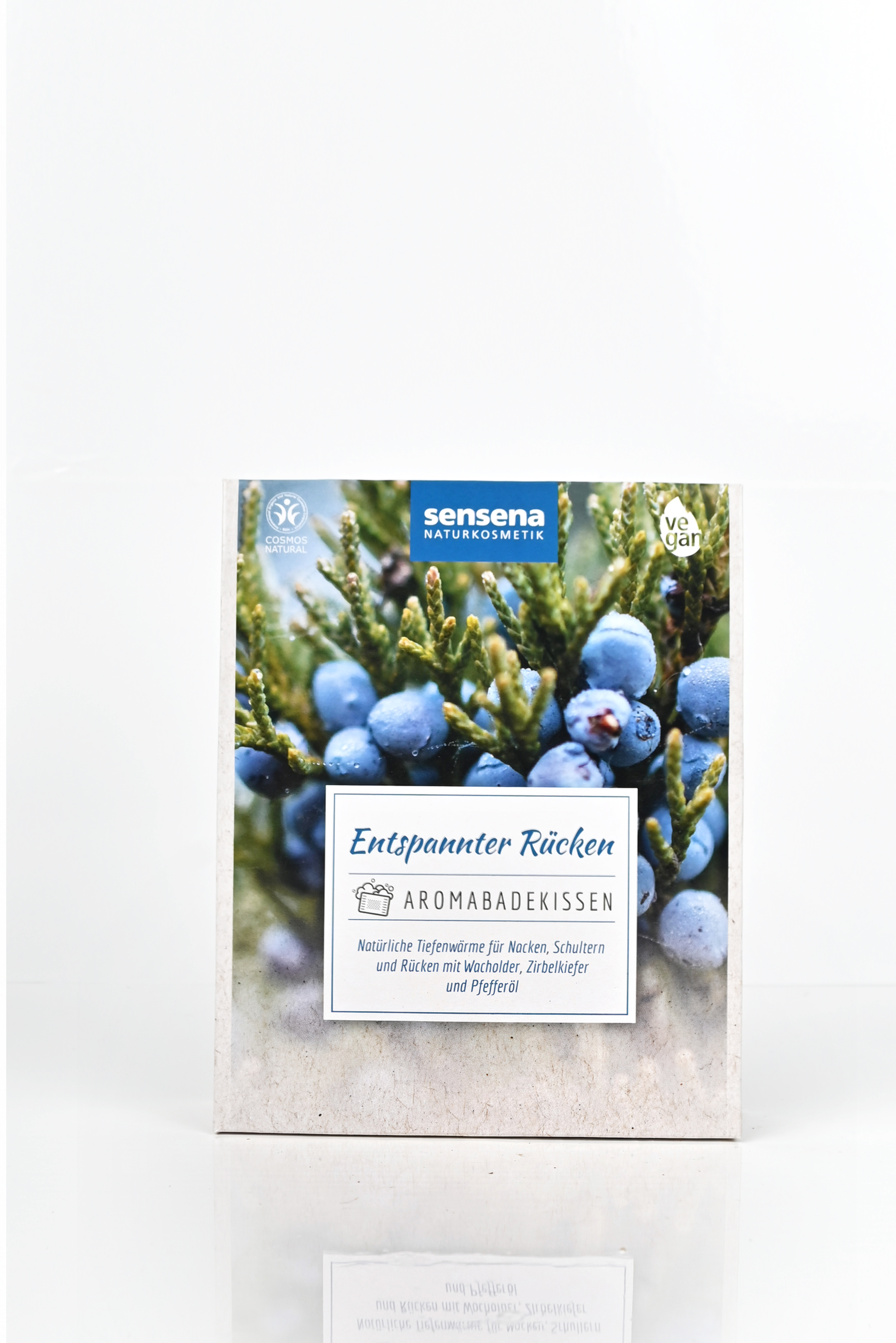Aromabadekissen, Entspannter Rücken