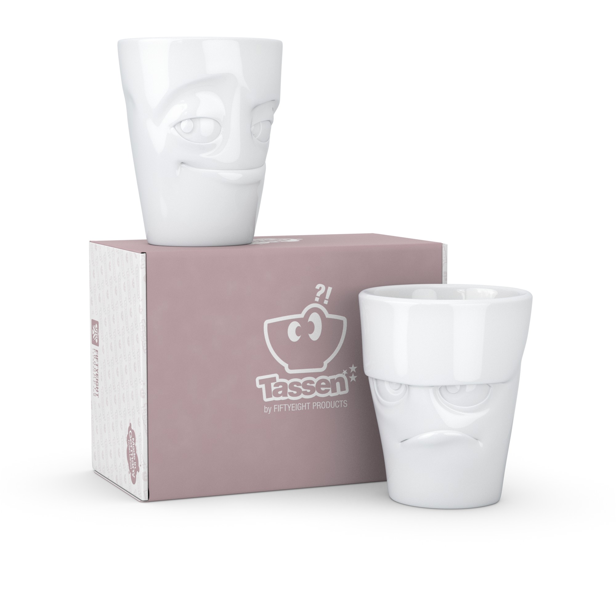 Becher-Set Grummelig & Verschmitzt